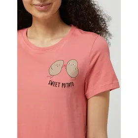 Only T-shirt z bawełny ekologicznej i wiskozy model ‘Sweet Life’