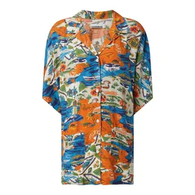 Napapijri Bluzka o kroju oversized z wiskozy model ‘Maui’