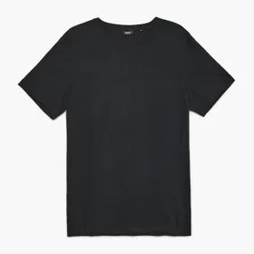 Gładka koszulka - Czarny