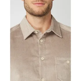Drykorn Koszula sztruksowa o kroju slim fit z dodatkiem streczu model ‘Oshaa’
