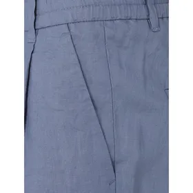 Drykorn Spodnie z zakładkami w pasie z lnu model ‘Chasy’