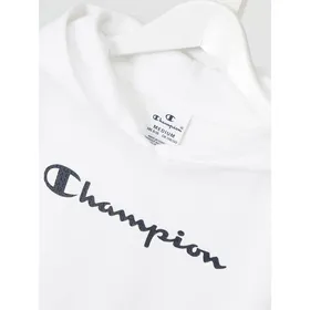 CHAMPION Bluza z kapturem o kroju custom fit z nadrukiem z logo
