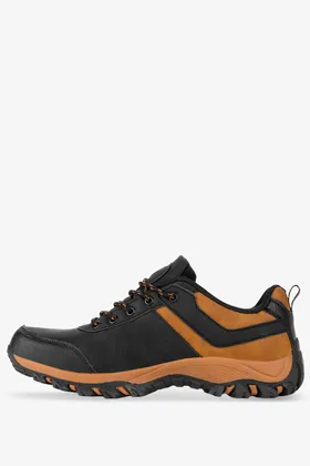 Czarne buty trekkingowe sznurowane badoxx mxc8309