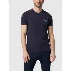 Emporio Armani T-shirt z mieszanki bawełny i elastanu