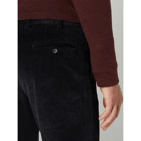 Hiltl Spodnie sztruksowe o kroju regular fit z bawełny model ‘Parma’