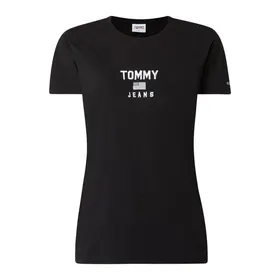 Tommy Jeans T-shirt o kroju relaxed fit z bawełny ekologicznej