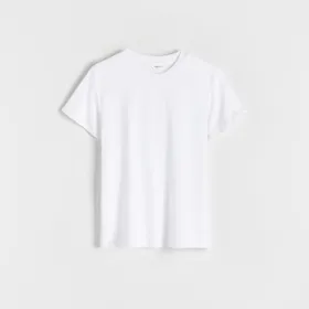 Bawełniany t-shirt - Biały