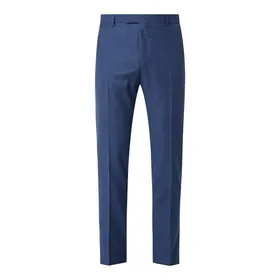 Strellson Spodnie do garnituru o kroju slim fit z mieszanki żywej wełny model ‘Mercer’
