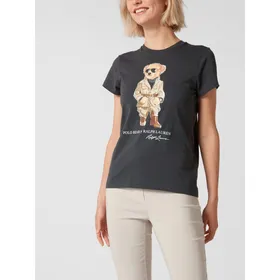 Polo Ralph Lauren T-shirt o kroju regular fit z czystej bawełny z nadrukiem z logo
