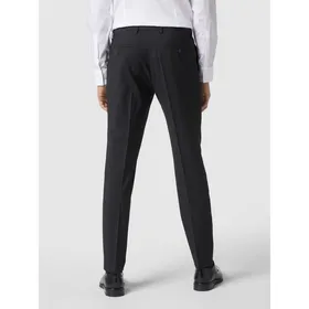 CG - Club of Gents Spodnie do garnituru o kroju slim fit z żywej wełny model ‘Cedric’