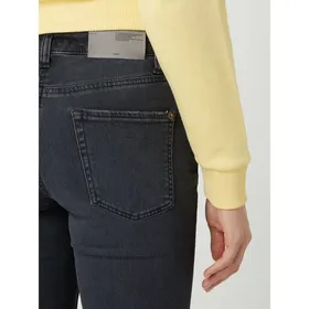 Cambio Jeansy nad kostkę o kroju skinny fit z modalem model ‘Paris’