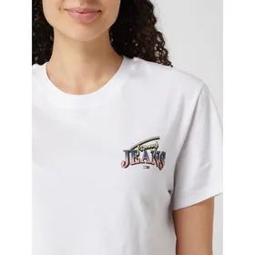 Tommy Jeans T-shirt krótki z bawełny ekologicznej
