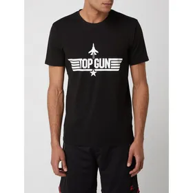 Top Gun T-shirt z nadrukiem