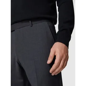 Strellson Spodnie do garnituru o kroju slim fit z czystej żywej wełny