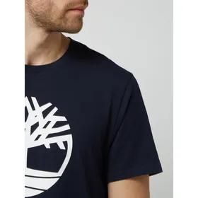 Timberland T-shirt o kroju regular fit z bawełny ekologicznej model ‘Kennebec’