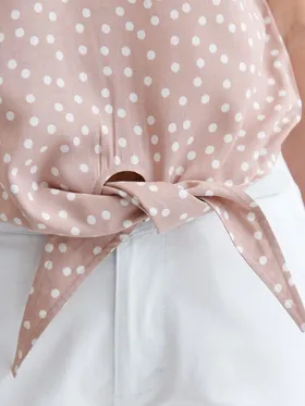 Bluzka krótki rękaw o luźnym kroju, z rękawem kimono