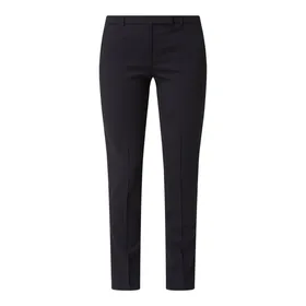 HUGO Dopasowane spodnie materiałowe z żywej wełny model ‘The Fitted Trousers’
