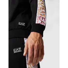 EA7 Emporio Armani Bluza z napisem z logo