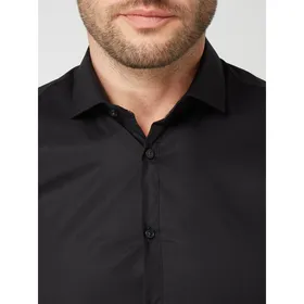 Jake*s Koszula biznesowa o kroju super slim fit z popeliny