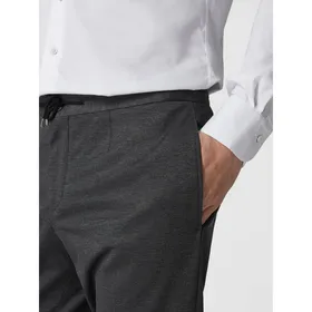 Strellson Spodnie do garnituru o kroju slim fit z dżerseju model ‘Saturn’
