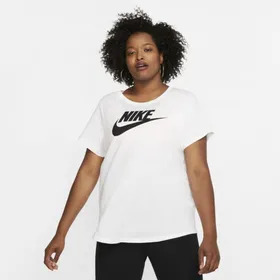 T-shirt damski Nike Sportswear Essential (duże rozmiary) - Czerń