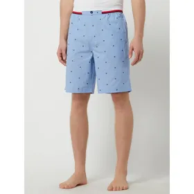 Tommy Hilfiger Szorty od piżamy ze wzorem z logo