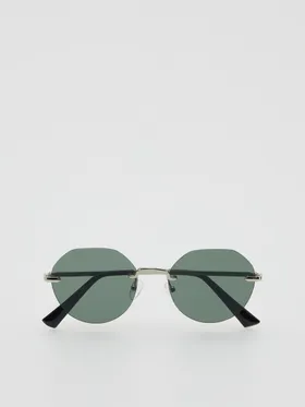 Okulary przeciwsłoneczne - Srebrny