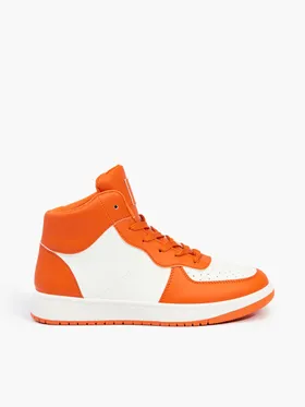 Sneakersy za kostkę - Pomarańczowy