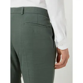 Strellson Spodnie do garnituru o kroju slim fit z dodatkiem streczu model ‘Max’