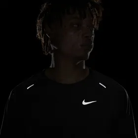 Męska koszulka z krótkim rękawem do biegania Nike Dri-FIT ADV TechKnit Ultra - Czerń