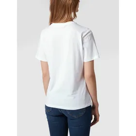 BOSS Casualwear T-shirt z czystej bawełny ekologicznej z nadrukiem z motywem