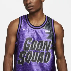 Męska koszulka Nike Dri-FIT LeBron x Space Jam: A New Legacy „Goon Squad” - Fiolet