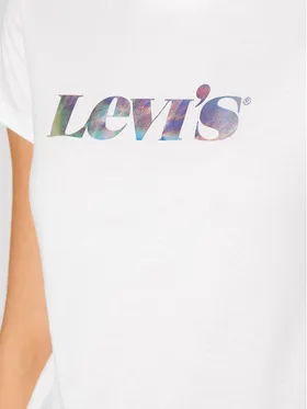 Levi's® T-Shirt The Perfect 17369-1433 Biały Regular Fit