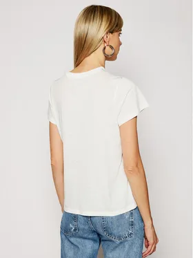 Pepe Jeans T-Shirt Alex PL504796 Biały Regular Fit