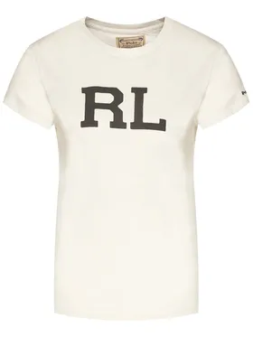 Polo Ralph Lauren T-Shirt 2,12E+11 Biały Regular Fit
