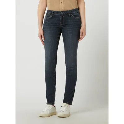 Mavi Jeans Mavi Jeans Jeansy z niskim stanem o kroju skinny fit z dodatkiem streczu model ‘Lindy’