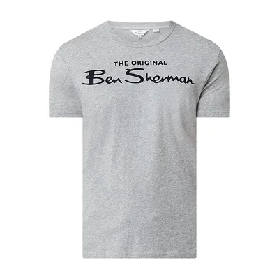 Ben Sherman Ben Sherman T-shirt o kroju regular fit z bawełny ekologicznej