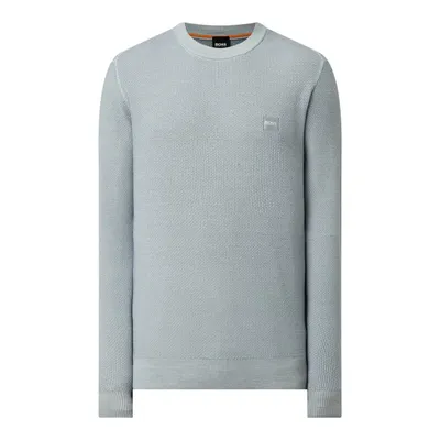 Boss BOSS Casualwear Sweter z żywej wełny model ‘Kustorio’