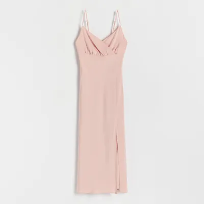 Reserved Sukienka midi - Różowy