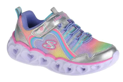 Skechers Buty sneakers,Buty sportowe Dla dziewczynki Skechers Heart Lights-Rainbow Lux 302308L-SMLT