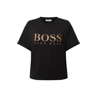 Boss BOSS Casualwear T-shirt z bawełny model ‘Evina’