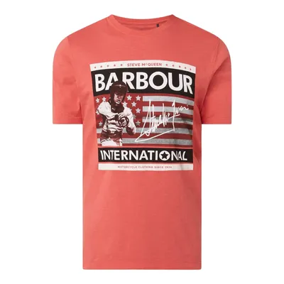 Barbour International™ Barbour International™ T-shirt z dżerseju slub Barbour International x Steve McQueen™