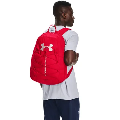 Under Armour Plecak treningowy uniseks UNDER ARMOUR UA Hustle Sport Backpack - czerwony