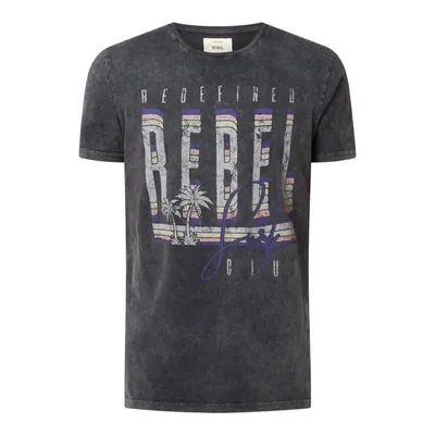 Redefined Rebel Redefined Rebel T-shirt z bawełny model ‘Ace’