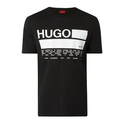 Hugo HUGO T-shirt z nadrukiem z logo model ‘Dangri’