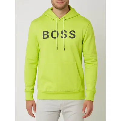 Boss BOSS Bluza z kapturem z nadrukiem z logo model ‘Seeger’