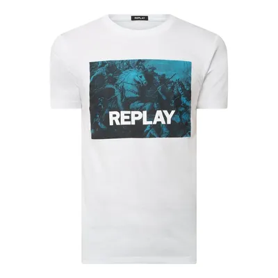 Replay Replay T-shirt z nadrukiem