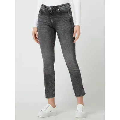 Calvin Klein Jeans Calvin Klein Jeans Jeansy o długości nad kostkę i kroju skinny fit z dodatkiem streczu