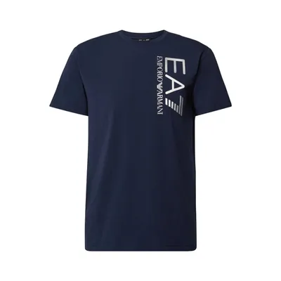 EA7 Emporio Armani EA7 Emporio Armani T-shirt o kroju regular fit z aplikacją z logo