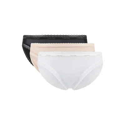 Calvin Klein Underwear Calvin Klein Underwear Figi z mikrowłókna w zestawie 3 szt.